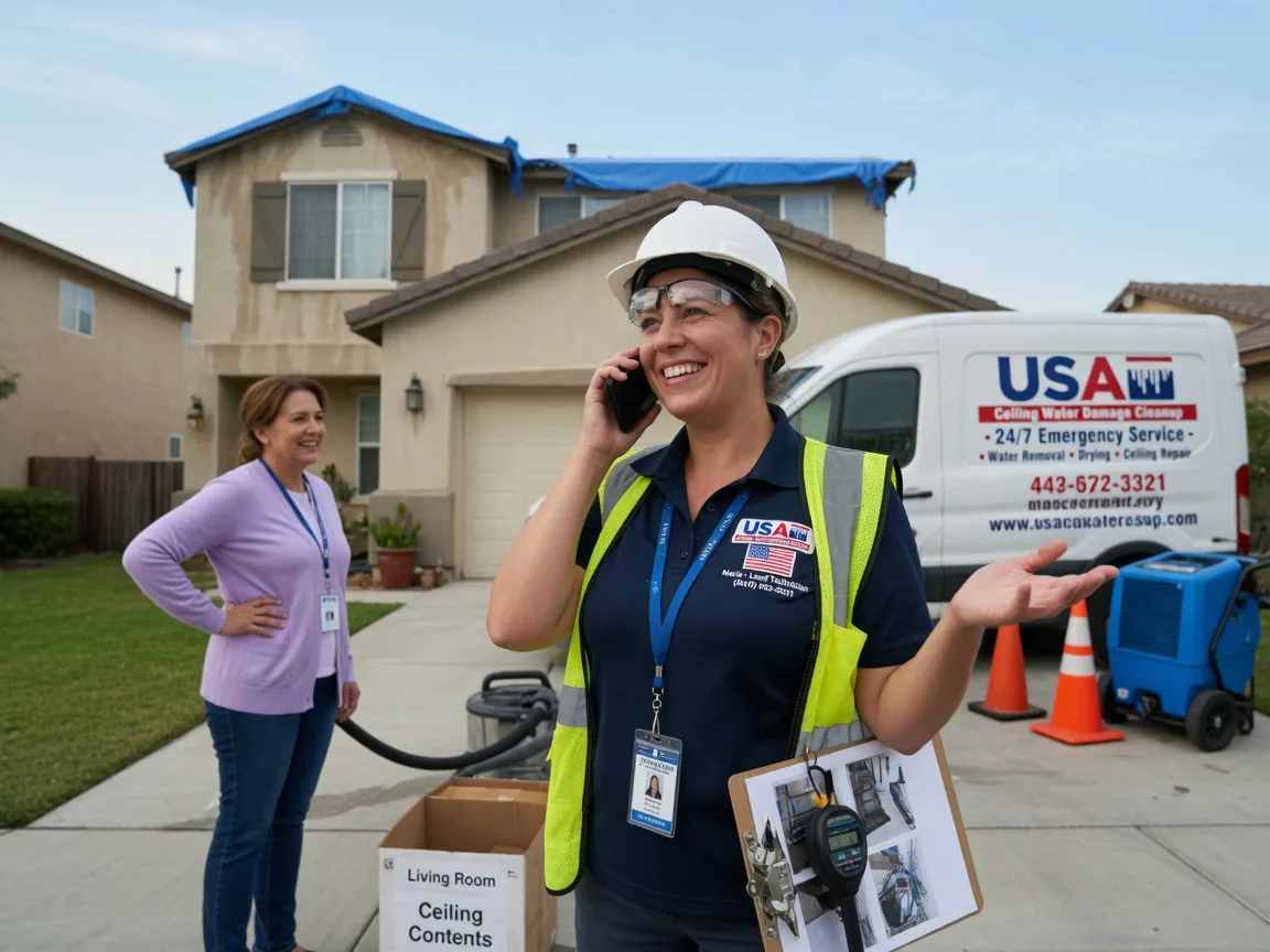 Ceiling Water Damage Restoration Black, AL FAQs